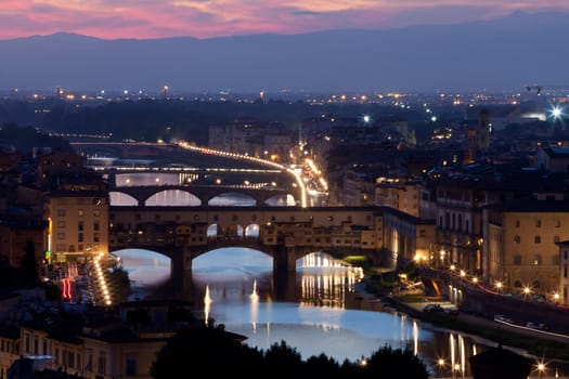 Ponte Vecchio, Florence,Tuscany, Italy 