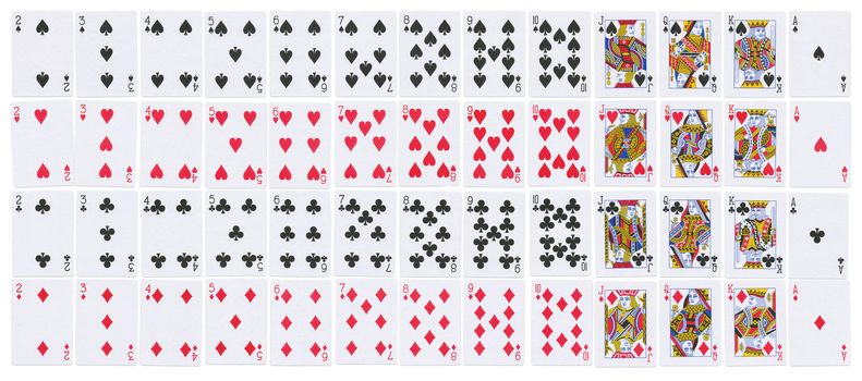 Deck of cards full resolution The ace of spades has been modified to avoid copyright infringement.