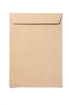 Brown Envelope document on white background