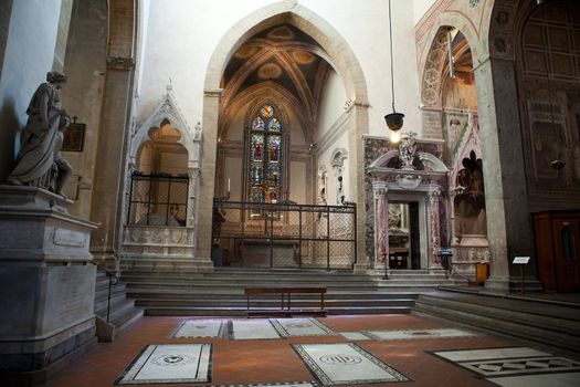 Florence - Basilica of Santa Croce interior