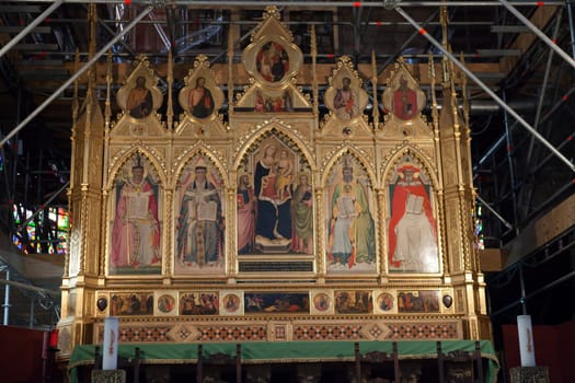 Florence - Santa Croce, main altar