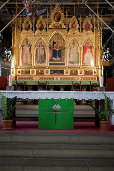 Florence - Santa Croce, main altar