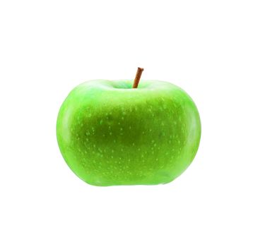 green apple isolated