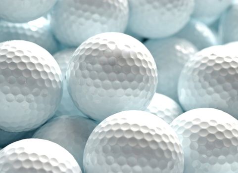 white golf balls can be used as background