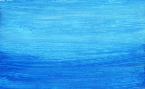 Hand painted blue gradient background