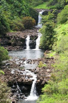 A three stage water fall