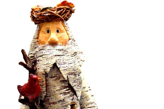 Wooden Statue of Santa Claus