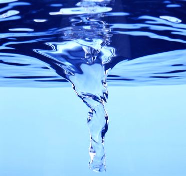 Water splashing abstract, backdrop, blue, bubble