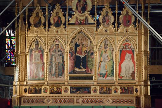 Florence - Santa Croce, main altar