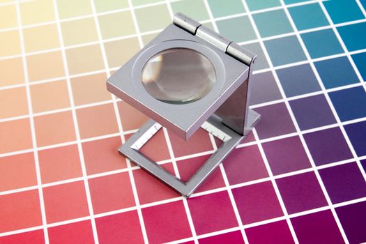 Press color management - print production