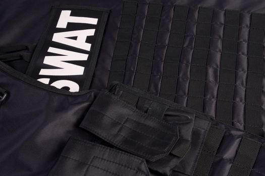 Armor suit SWAT unit back special forces police