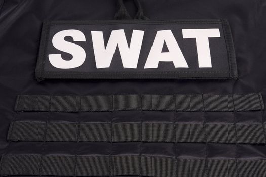 Armor suit SWAT unit back special forces police