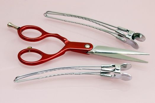 Some of tools for creation of a hairdress