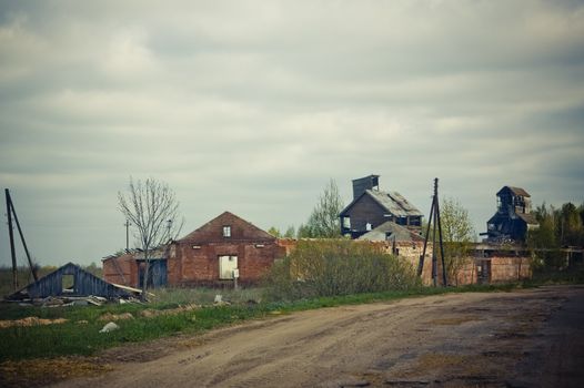 Massive destruction caused by tornado