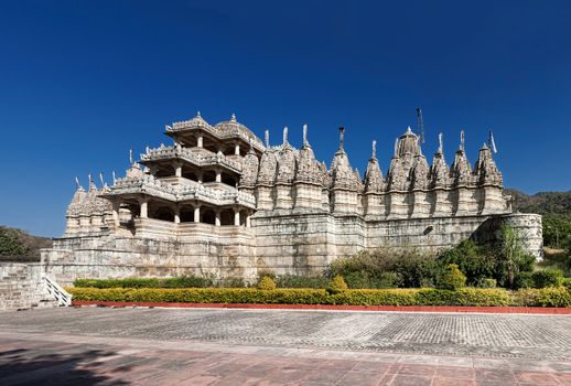 Sheth Anandji kalyanji Temple.  Adinath Temple, Jain Temple, Ranakpur, Pali District, Udaipur, Rajasthan, India, Asia