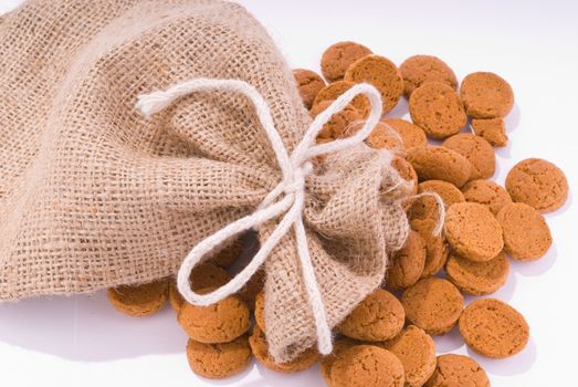 Pepernoten (gingernuts) Dutch biscuits specialty for Sinterklaas holliday