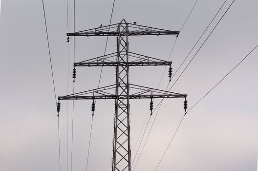 Dutch High Tension Power lines