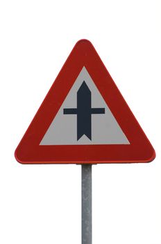 Dutch traffic sign, priority crossing