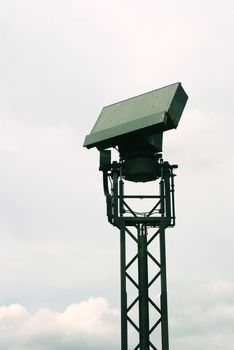 Green state-of-art military radar antenna