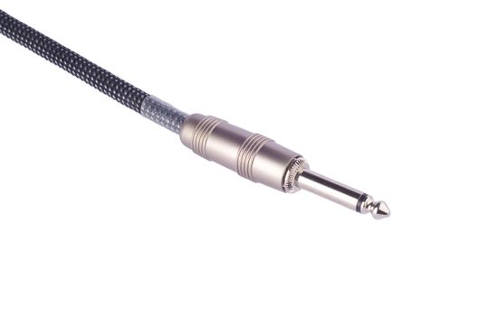 Guitar Jack plug with woven cable