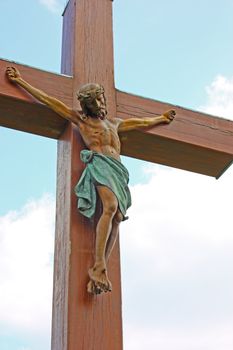 Jesus Christ crucified symbol of God's eternal love