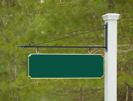 Sign post to new house development