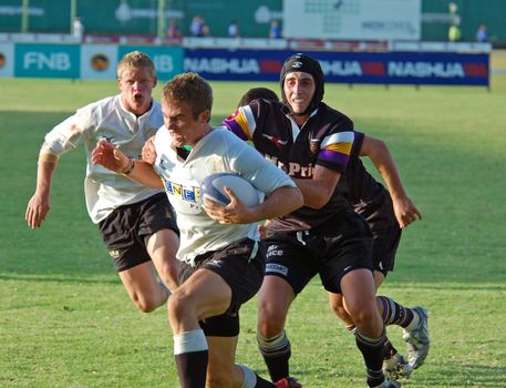 A rugby football match between two of the world's top rugby schools.(Editorial)