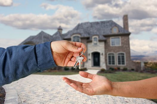 Handing Over the Keys to A Brand New Home