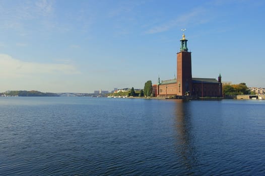 The city hall of Stockholm.