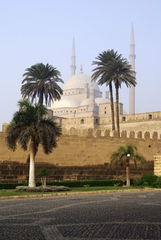 Citadel in early morning. Cairo, Egypt.