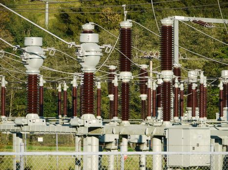 Electricity and power generation industry electric power transformation substation