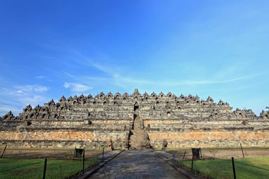 Borobudur Temple in Yogyakarta, Java, Indonesia.