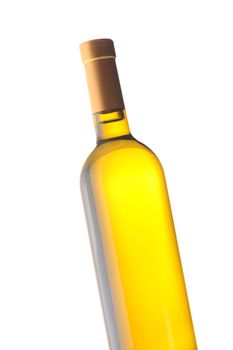 white wine bottle