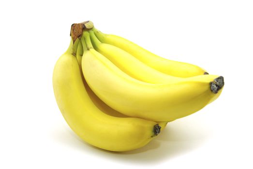 banana fruits isolated on white background