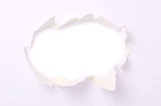 torn paper with space for your message