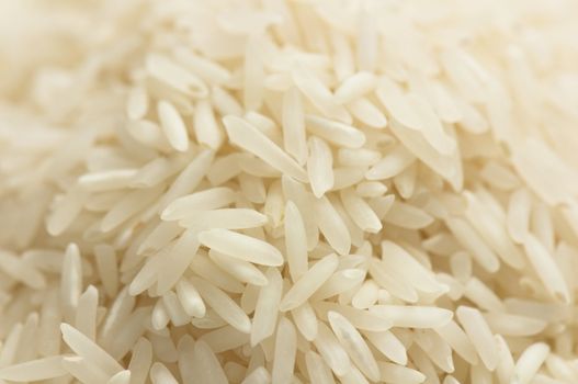 Raw long grain white rice