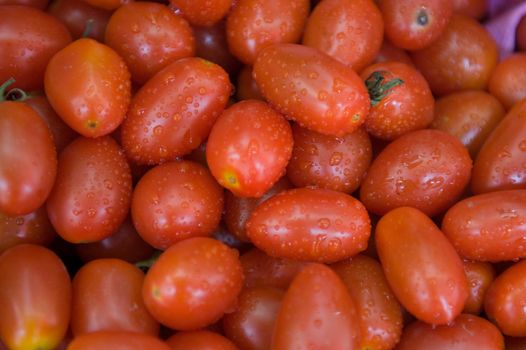 tomatoes at food market