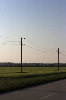 Picture of road in countryside