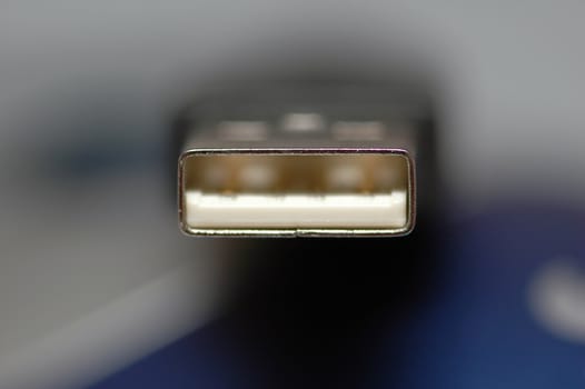 Usb connection.
Closeup / Macro.