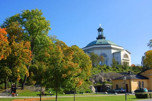 The church on Skeppsholmen in Stockholm.