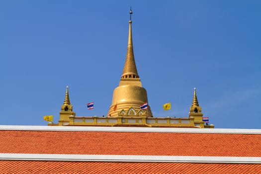 Golden Mount Temple (Wat Sakate), Bangkok, Thailand