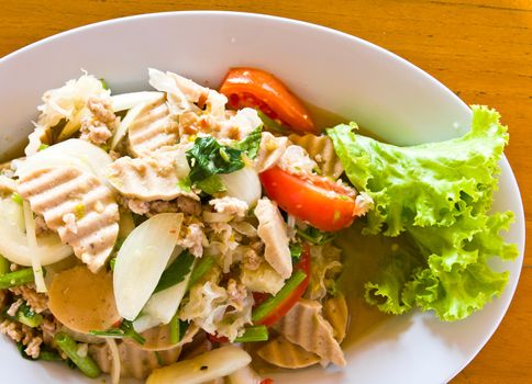 Thai cuisine yummy healthy food