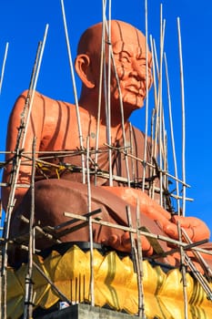 Thai Buddha in thai temple, South of Thailand