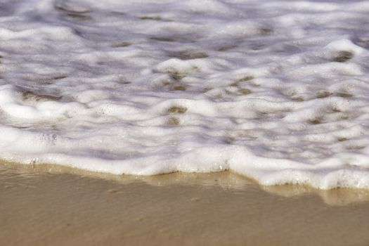 the waters edge at bondi beach australia