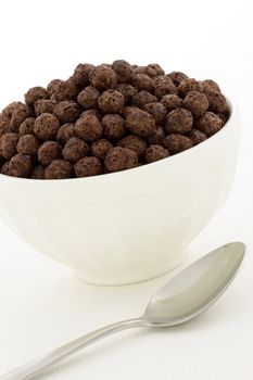 delicious and nutritious whole wheat and oats chocolate cereal, flavorful, funny and healthy addition to kids breakfast