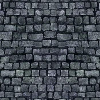 Cobblestone path pattern background