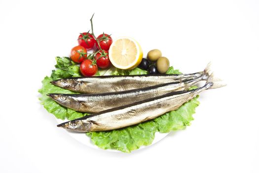 Smoked sprat-appetizing snack
