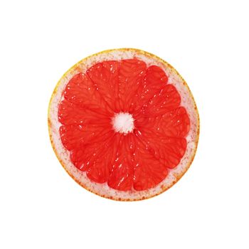 Grapefruit isolated on white background