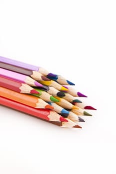 colored pencils - isolated