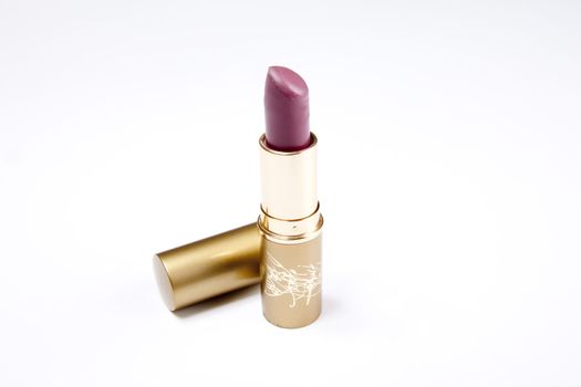 red lipstick isolated